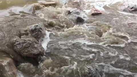 Washes and rivers running